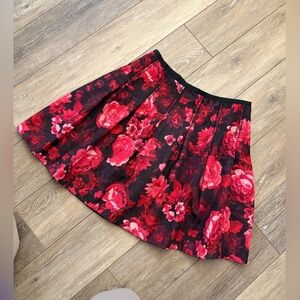 Gap super floral mini skirt Size 6